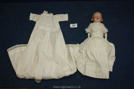 A Doll made in Germany and sent from Australia in 1925, head a/f,