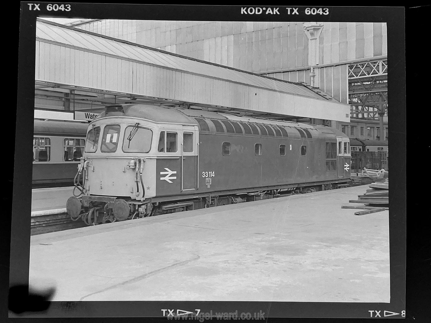 An album of 103 locomotive/train Negatives - 1960's/70's including King George V, - Image 7 of 10