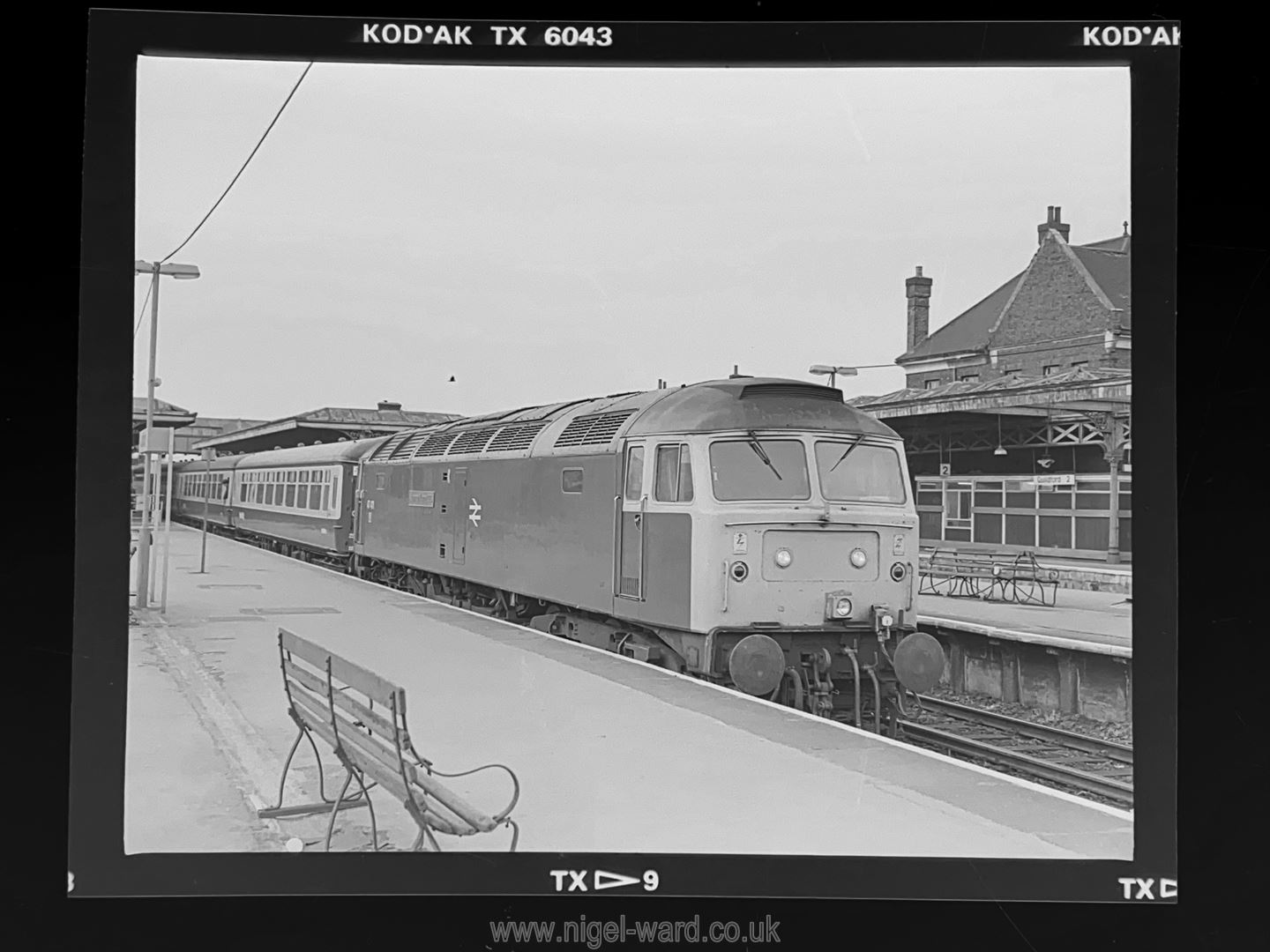 An album of 103 locomotive/train Negatives - 1960's/70's including King George V, - Image 8 of 10