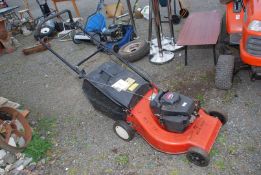 A Champion 100cm lawn mower, propelled (in working order).