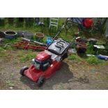 Mountfield lawn mower with GCV135 Honda engine, with rear roller and grass box,