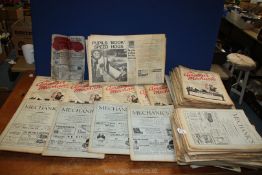 A good quantity of English Mechanics magazines from 1935 onwards,