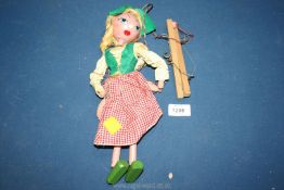 A Pelham Puppet of a Dutch Girl.