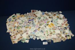 A quantity of stamps to include; foreign, USA, Arab, Mexico, Indonesia, etc.