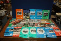 A good quantity of Hereford United FC programmes, 1972 -1977.