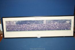 A 1977 whole school photograph of Charterhouse School, Oxford.