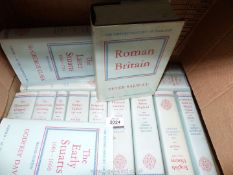 16 volumes of The Oxford History of England.