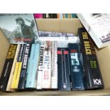 A box of military books to include; The Battle of The Bulge, The Battered Bastards of Bastogne,