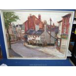 Marjorie E. Hammond: oil on board of The Squirrel Inn, Rugby.