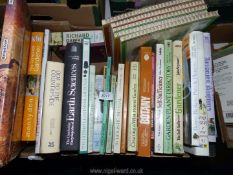 A quantity of gardening and country side books to include; Creating a Wild Flower Garden,
