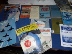 A small box of books to include; Aviation books, Admiralty Manual of Seamanship 1964,