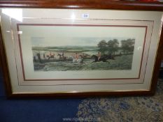 A hunting print titled 'From Scent to View'.