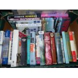A box of military books to include; No Mans Land, Wings on My Sleeve, Nightfighter, H.M.
