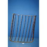 A George III solid copper nursery fireguard, 18 1/4" wide x 21 3/4" high.