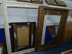 Four picture frames.