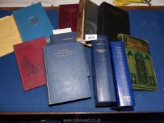 A quantity of Hymn books including some in Welsh.