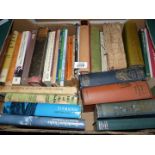 A box of miscellaneous books to include; Ian Niall's 'Around My House',