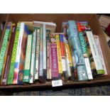 A quantity of cook books to include; Italian cookery, Budget recipes, Perfect Pies, etc.