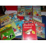 A box of children's books to include; Tiger Tims, Judy, Brer Rabbit Stories, etc.