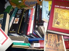 A quantity of books to include; Iron-Age Societies, Byzantium, The Making of The Middle Ages,