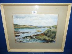 A Ralph Duck watercolour of Bantry Bay from Ballylickey, signed.