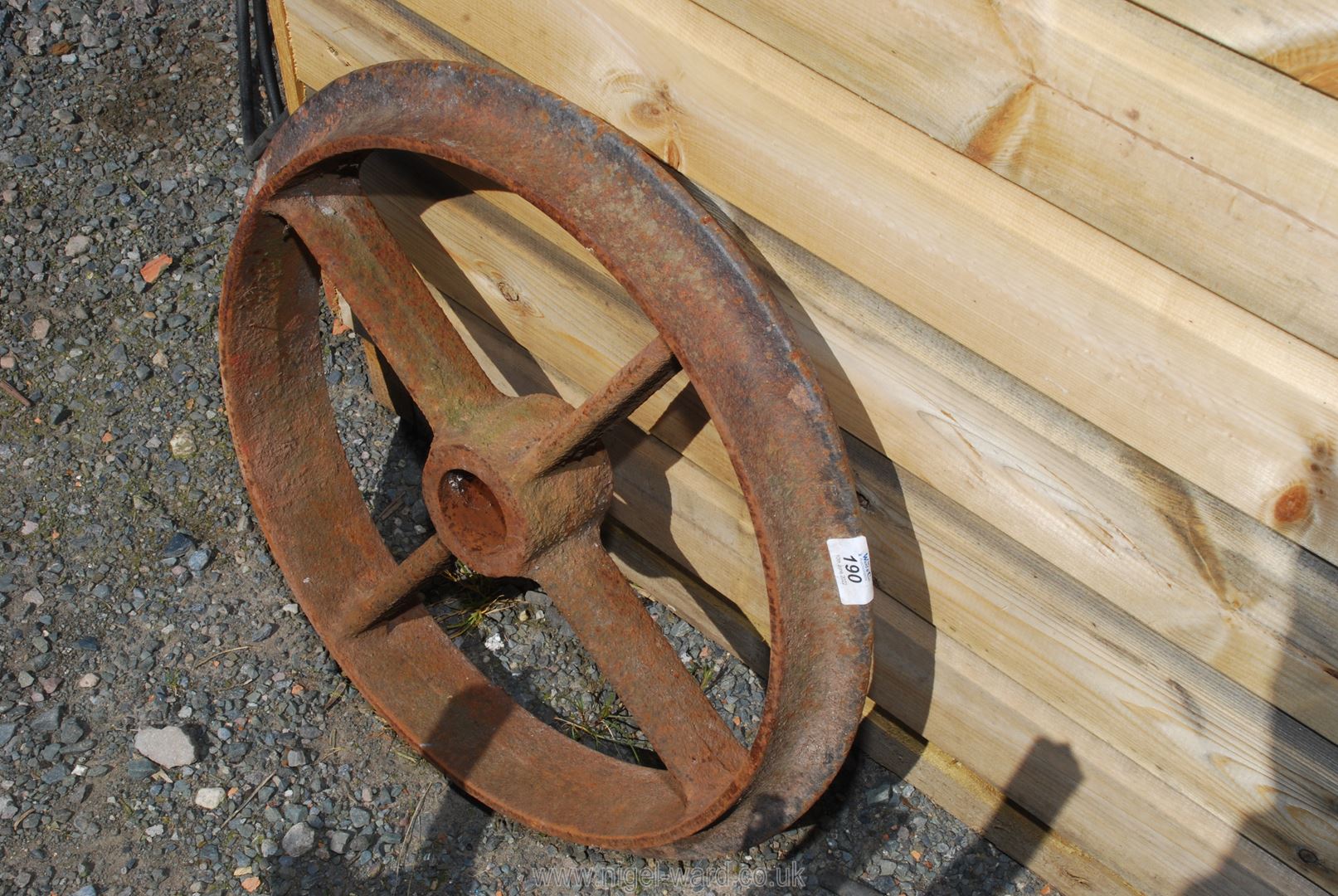 A cast iron Cambridge Roll Ring 20".