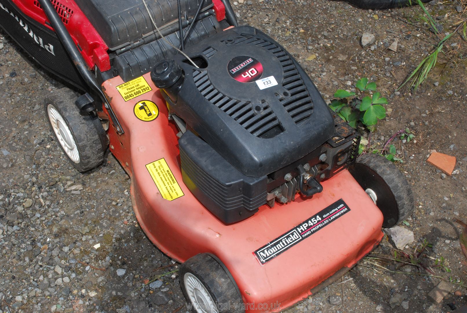 A Mountfield HP454 lawn mower, (pull cord a/f but engine turns). - Image 2 of 2