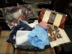 A quantity of handbags, scarves, etc.