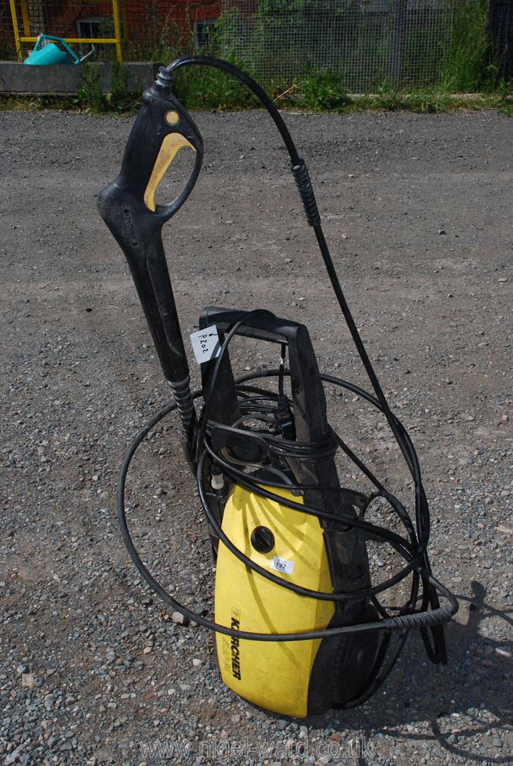K'archer 530 m Pressure Washer, (motor runs but unable to test).