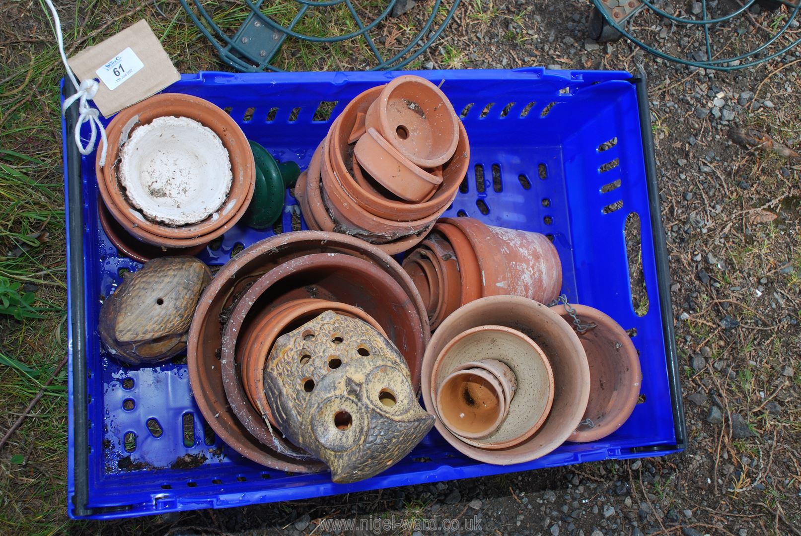 A quantity of terracotta pots and pot trolleys. - Image 2 of 2