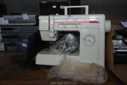 A Jones electric sewing machine.