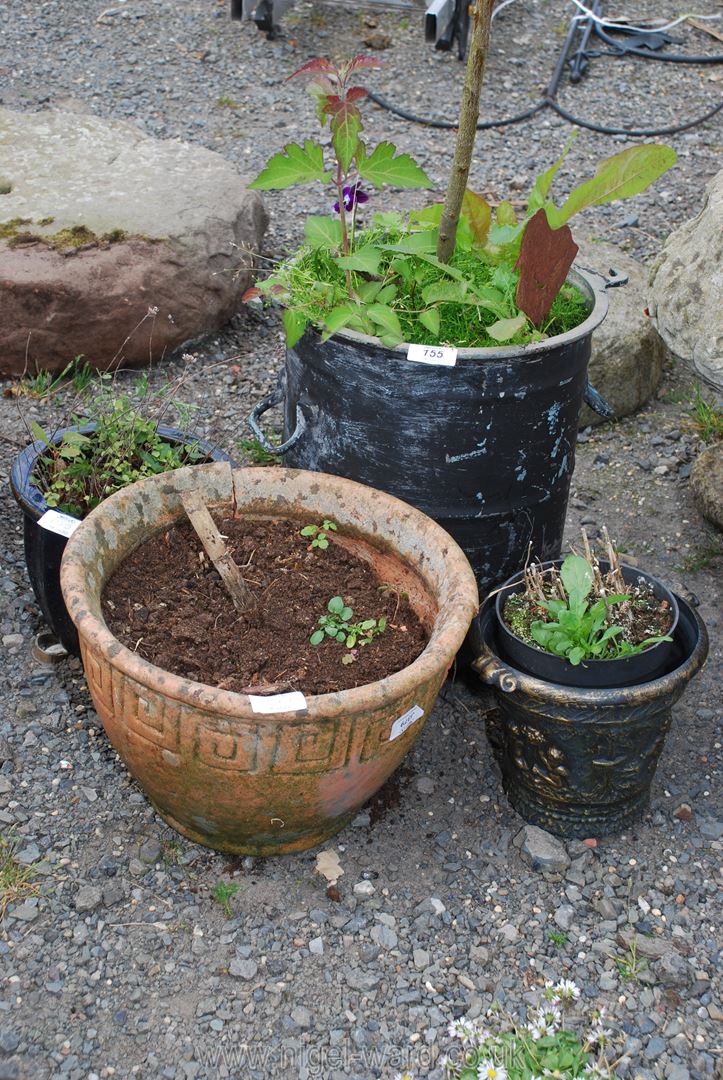 4 Miscellaneous planters a/f.