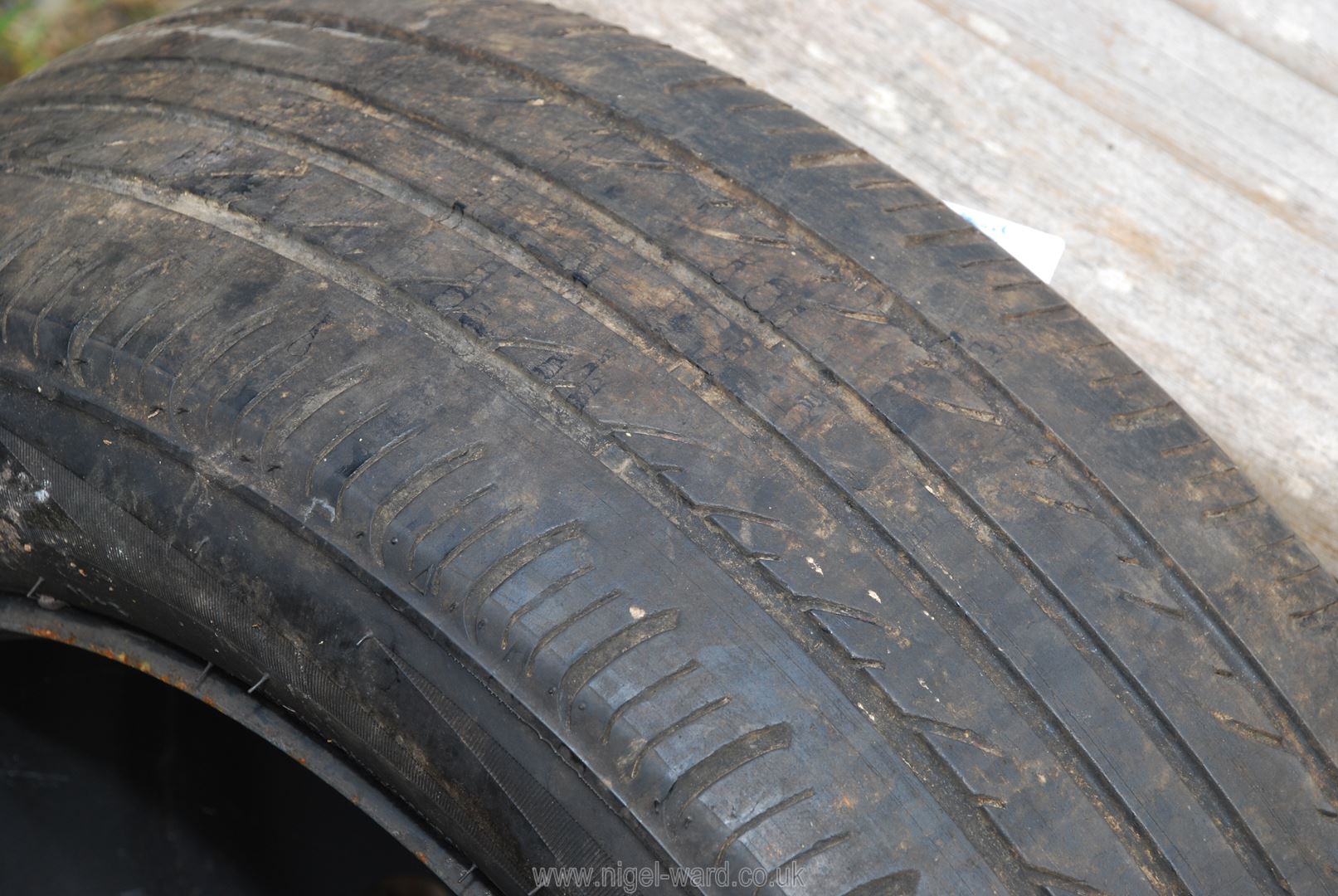 A wheel and tyre (partly worn) 195/60/T15 88V, - Image 3 of 3