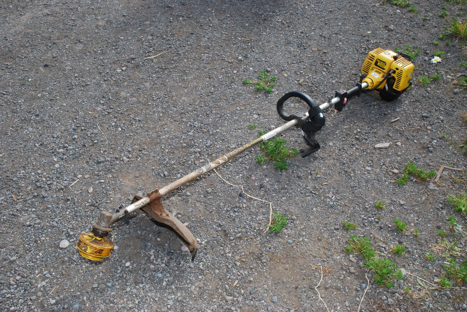 A Promac petrol strimmer.