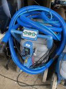 A Prochem Steempro 2000 fabric and carpet care system, with Vacuum and Solution Hoses, working,