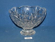 A Marquis by Waterford footed bowl.