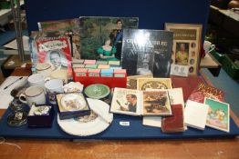 A box of Royal memorabilia to include Coronation souvenir programmes, books of The Queen Mother,