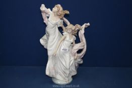 A Lladro 'Allegory of Liberty Women' figurine,