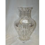 A Marquis by Waterford 'Sheridan' vase, 12 1/2'' tall.