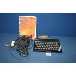 A Sinclair 2x Spectrum with manual, Horizons software starter pack etc.