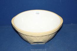 A T.G. Green 'Gripstand' mixing bowl, 10 1/2'' diameter, some crazing.