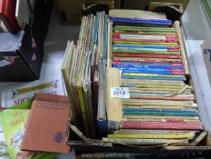 A quantity of children's books including Ladybird books, Insect Pocket books,