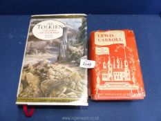 A copy of J.R.R Tolkien The Lord of The Rings, illustrated by Alan lee, B.C.