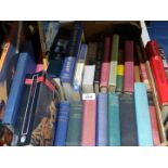 A box of books including The Citadel by A.J Cronin, Station X, Patrick O' Brien etc.