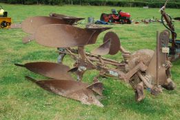 A Ransomes two Furrow reversible plough.