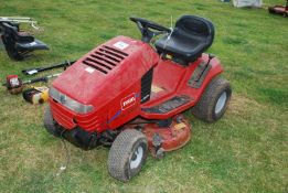 A Toro Wheel Horse XL 380H rotary mower with Intek 500 cc engine - needs attention.