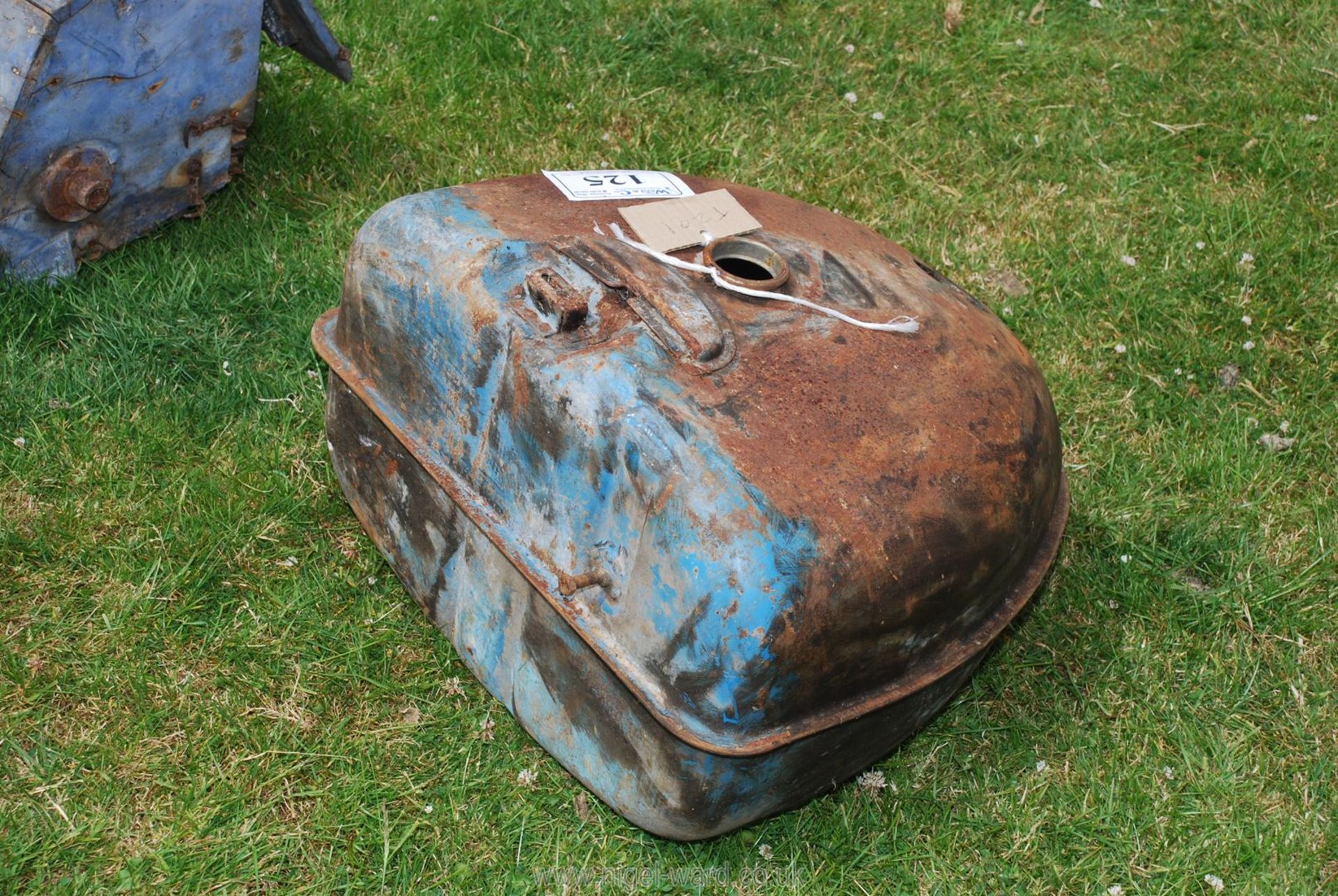 A Fordson Major fuel tank. - Image 2 of 2