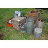 Bee keeping equipment including jars, extractor, smoker, etc.