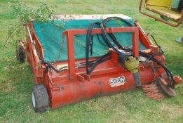 Sutton rotor brush with three point linkage, 5' working width.