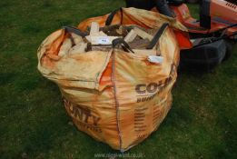 A bag of softwood blocks.